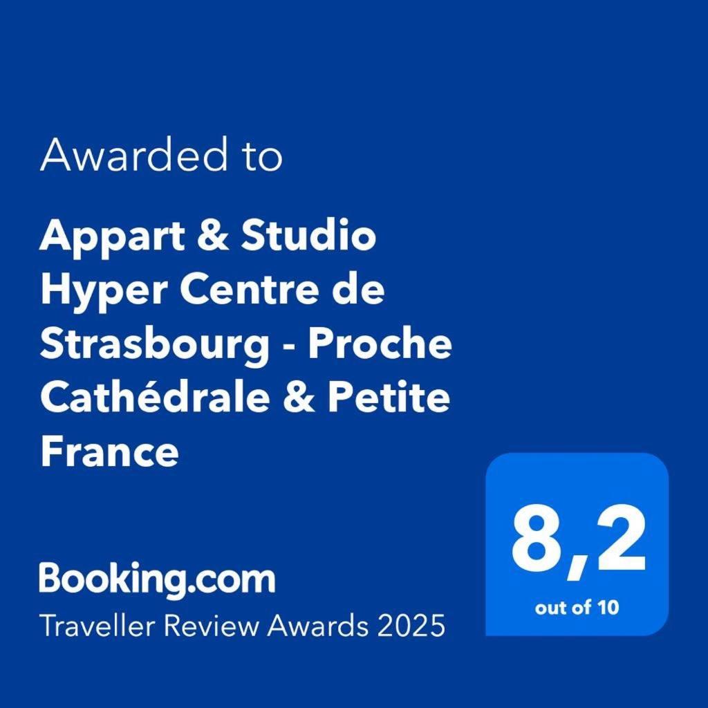 Appart & Studio Hyper Centre De Strasbourg - Proche Cathedrale & Petite France Exterior foto